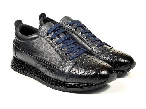 Luxus sneaker dunkelblau - luxus,