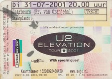 U2 - Jaarbeurs, Utrecht - 2001
