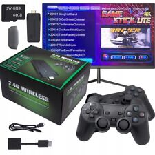 Retro konsole 30000+ Spiele 4K TV Video Game Stick mit 2 Wireless Controller