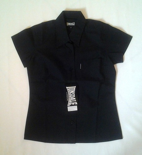Damen shirt lonsdale - damen, schwarz