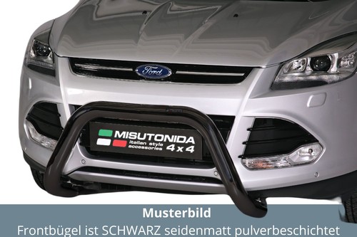 Frontbügel edelstahl schwarz - frontbügel,