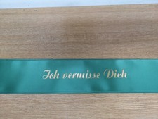 Kranzschleife spruchband - kranzschleife,