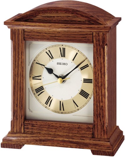 Seiko tischuhr eiche holz - eiche,