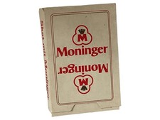 Moninger Skat Kartenspiel Werbeartikel Brauerei Vintage 32 Blatt Sammlerstück