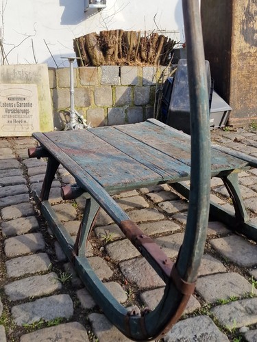 Antik bergbauern schlitten - antik,