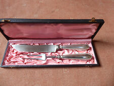 altes WMF Tranchier - Besteck  - Mod. Perlrand - I/0 gemarkt