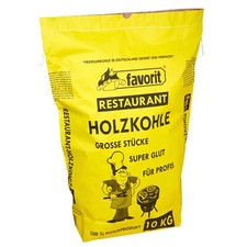 Favorit Restaurant Holzkohle Grillkohle 10 kg Sack Reines Laubholz