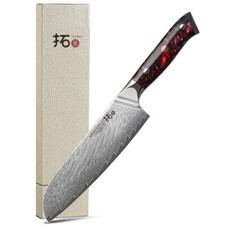 TURWHO 7-Zoll Santoku Messer