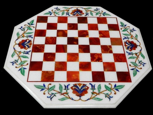 Marmor schach tischplatte - marmor,