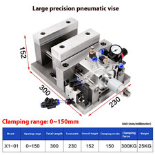 Pneumatischer Schraubstock