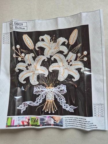 Diy perlenbild blumen - diy,