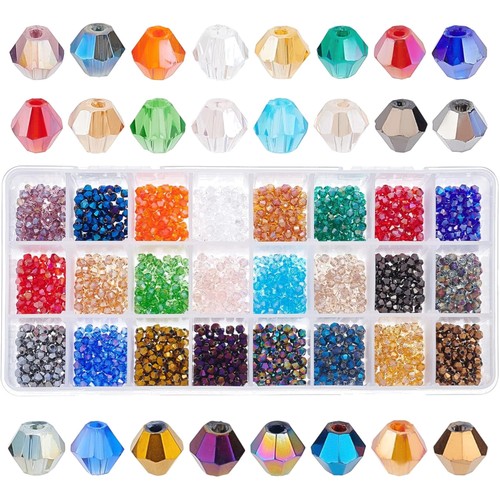 Glasperlen schmuckset - schmuckset, 24