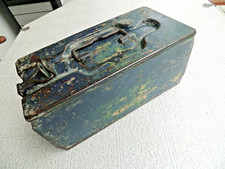 Alte WW2  gebrauchte Blech Doppel Munitionskiste Patronenkasten MG 34 / MG 42