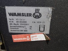 wamsler werkstattofen Art.Nr. 001092000