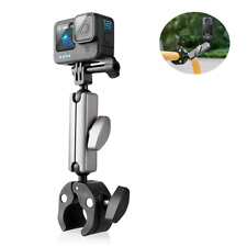 Go Pro Motorrad Halterung Aluminium Action Kamera Fahrrad Lenker Halter 360°