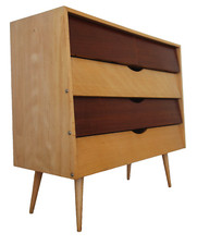 Stylischer Verralux Schuhschrank Dielen Kommode Klapptüren Mid Century um 1950