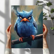 Lustiger Mürrischer Vogel