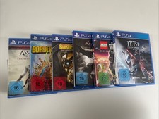 PS4 Spiele Sammlung -  Borderlands, Batman, Assassin’s Creed, Star Wars Jedi