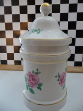 Helmut Krüger Berlin Deckel Dose Groß Aufbewahrungsgefäß Rose  Gold Rand