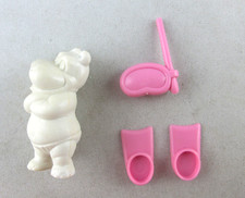 FERRERO + TEST ZUBEHÖR ROHLING / HIPPO TAUCHER TONI  / FLOSSEN BRILLE PINK +