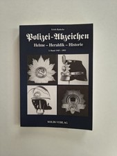 Polizei-Abzeichen Helme Heraldik Historie 3.Band, Militaria , Buch, Literatur 
