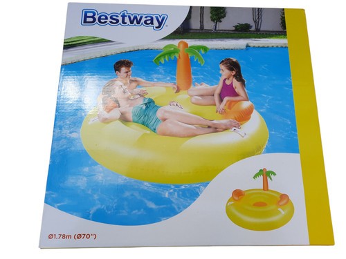Aufblasbares wasserinsel pool - wasserinsel,