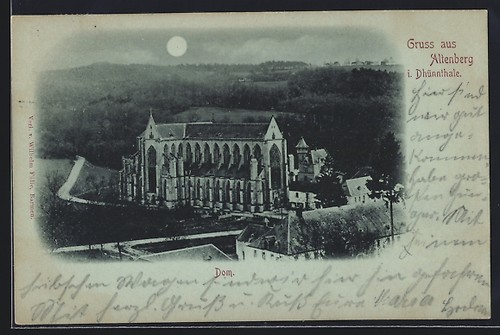 Mondschein altenberg - mondschein-ak,