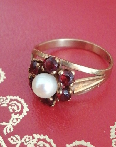 Granat schmuck ring - ring, m