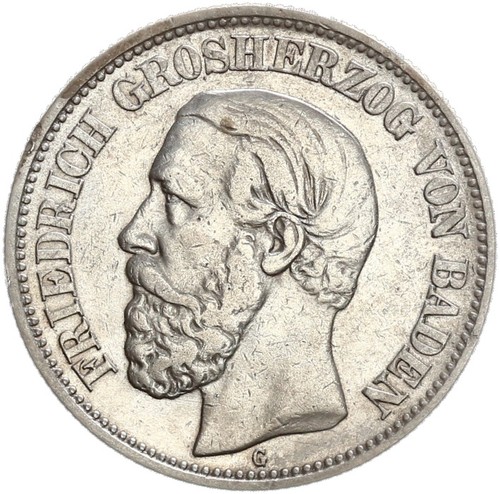 Baden friedrich mark 1902 - friedrich, 2