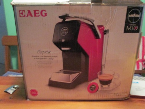 Espressomaschine aeg love - aeg, red