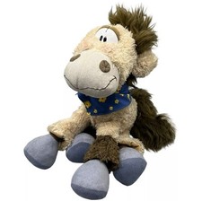 Galupy Stofftier Plüsch Figur 33cm Groß - Diddl Pferd Gaul Halstuch Depesche