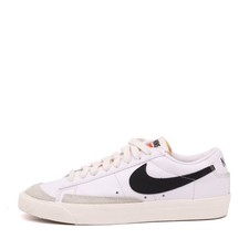 Nike Damen Blazer Low '77 Sneaker Weiß Schwarz Leder Low-Top Atmungsaktiv EU 40