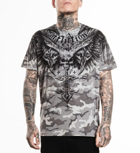 Affliction shirt herren - affliction, t-shirt