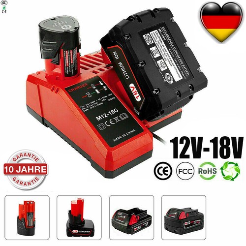 18v schnellladegerät - 12-18v,