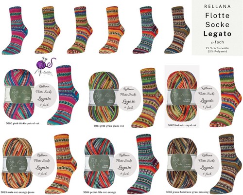 Rellana flotte socke - "rellana,