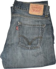 Levi's ®  512  Jeans  W36  Blau  Vintage  Bootcut  Used Look  Old School