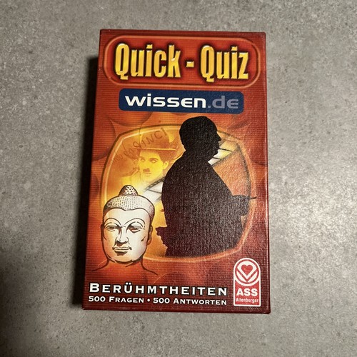 Quick quiz berühmtheiten - quick-quiz,