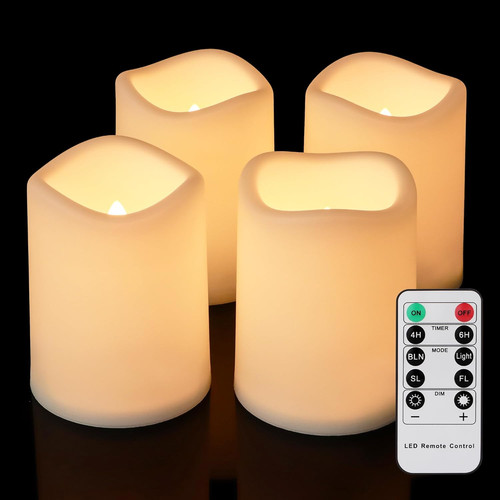 Freepower 4er led - led, kerzen