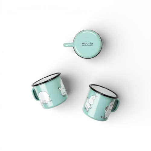 Muurla mumin emaille becher - mumin,