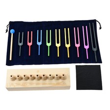9 Solfeggio Stimmgabel Set