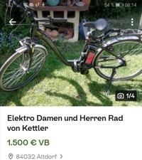 e bike von Kettler