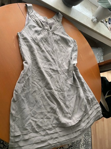 Seidenkleid 36 38 - gr., 36/38