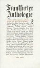 Frankfurter anthologie - bd.2, |