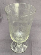 ANTIKES PRUNKGLAS GLAS VASE