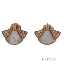 Bulgari Divas Dream Ohrstecker Rosegold 750/ 18 Karat mit Diamanten
