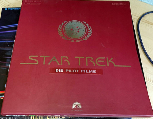 Laserdisc box star - star, trek