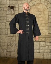 Oberon robe canvas - robe, schwarz