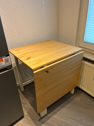 Ikea klapptisch hellbraun - klapptisch,