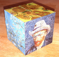 Vincent van Gogh - Klappwürfel Faltwürfel Wizzcube - 7 cm  - aus Museumsshop