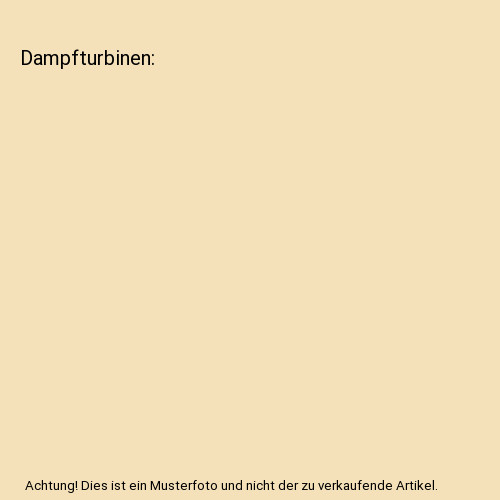 Dampfturbinen
